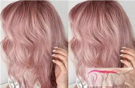 粉色系红色系染发 减龄显白超显效