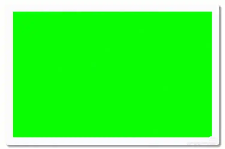 各种拍立得画中画绿幕素材