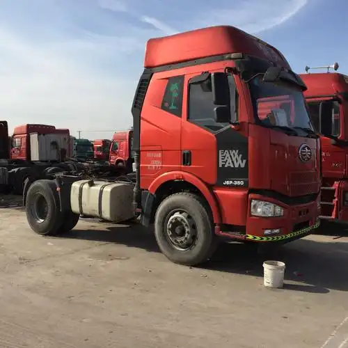 二手牵引车头半挂车头二手半挂车欧曼天龙解放j6