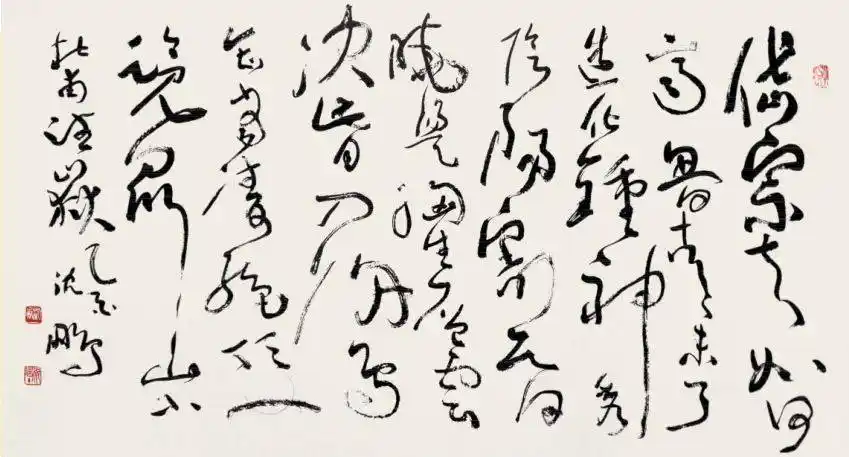 沈鹏书法之美不叫漂亮