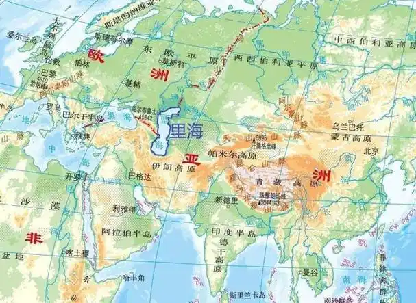 亚欧大陆上的三大湖泊,属于哪些国家?