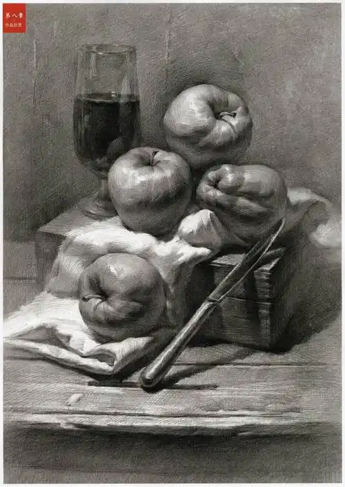 素描静物作品 长期素描静物作品