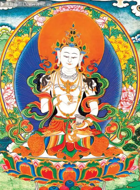 金刚萨埵菩萨藏传唐卡