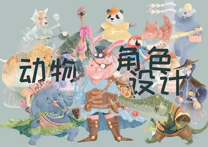 动物角色设计近期练习