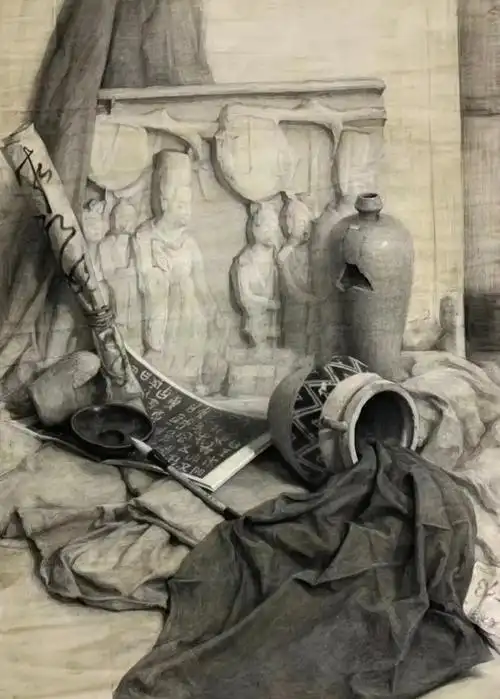 我要上央美静物素描央美有约