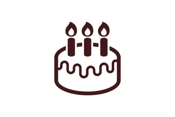 可爱卡通蛋糕图标