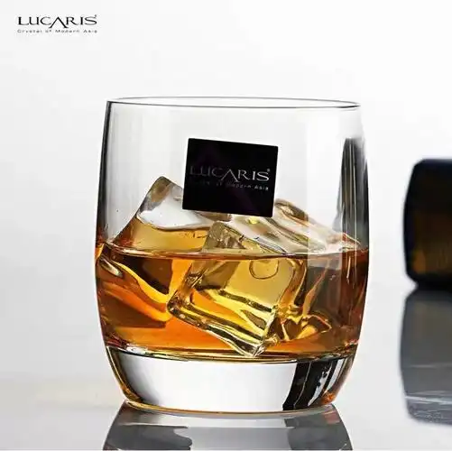 泰国lucaris原装进口水晶威士忌杯家用高端奢华水杯特饮杯海波杯