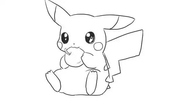 简单的皮卡丘怎么画 皮卡丘怎么画