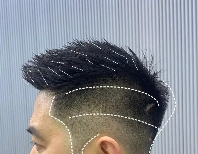 男生发型立体凌乱短前刺男生发型绅