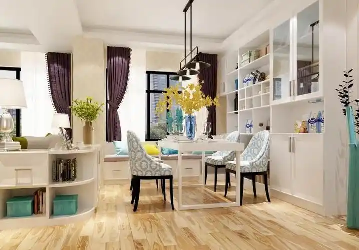 客厅连餐厅装修效果图 开放式餐厅装修