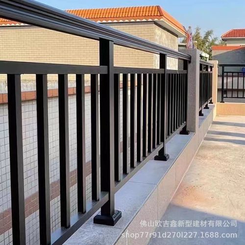 0成交503平方米铝艺批发铝合金公路护栏室外栏杆防护栏别墅庭院围栏