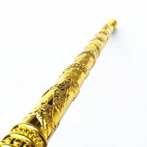 金箍棒玩具塑料儿童玩具金箍可伸缩不锈钢金箍棒新款自动发光伸缩如意