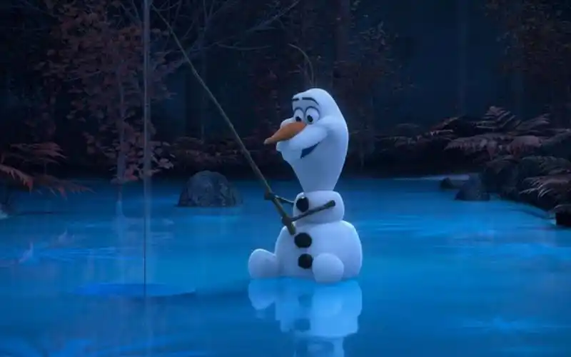 《冰雪奇缘》番外暖心小短片:雪宝钓鱼_哔哩哔哩 (゜-゜)つロ 干杯