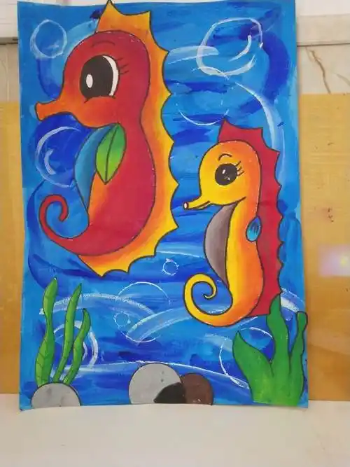 儿童水粉画简单 儿童水粉画简单漂亮 - 第 3 - 水彩迷