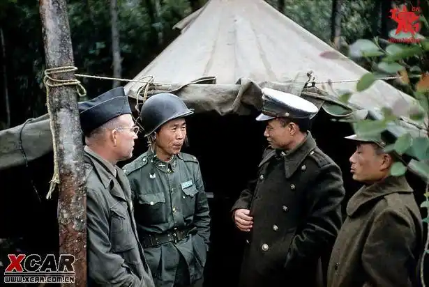 罕见的国民党军彩照