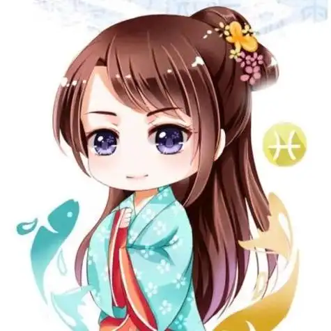 古风十二星座头像虽然我不会游泳我还是义无反顾跳进你的爱河