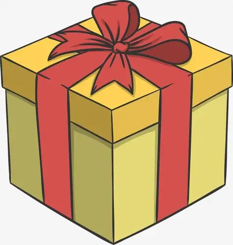 矢量生日礼盒