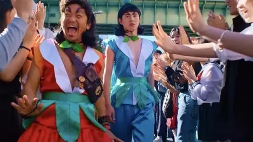 刘昊然王宝强cos葫芦兄弟日本街头引起爆笑网友为国争光