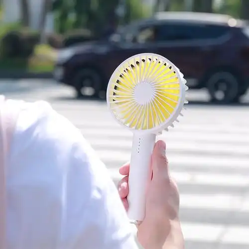 手持小风扇便携式小型充电学生宿舍办公室静音迷你随身手拿电风扇