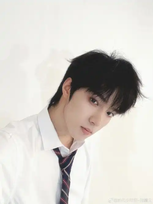 白衬衫花领带,哪款是你的最爱#刘耀文冷脸学长#.blue-刘耀文