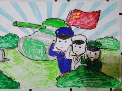 感恩解放军,小小接班人——邢台市第二十七中学"八一"建军节活动