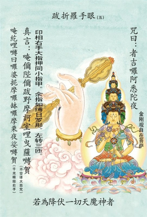 大悲咒四十二手印宣化上人示解