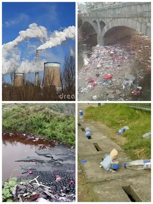 可是,随着人们对环境的破坏,清水变成污水,空气变成臭气,绿洲变成