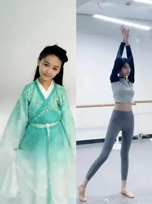 5觉得已经是女明星身高天花板  再高就不好搭戏了 结果08年的张籽沐12