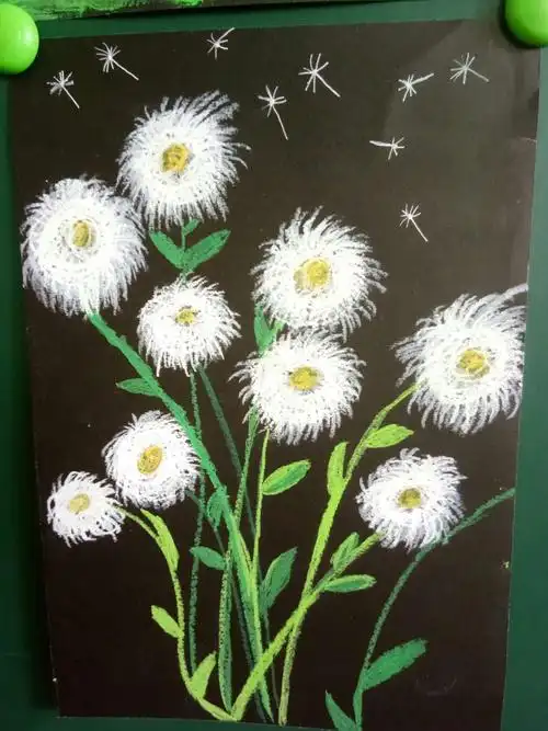 拓印《蒲公英》