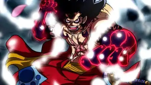 《海贼王》动漫的片头中,已经显示最后的战斗,是发生在路飞与凯多两人