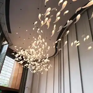 鱼形吊灯水晶图片