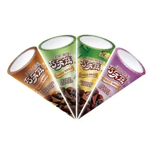 新品伊利巧乐兹脆筒冰淇淋蜜瓜玫瑰车厘子口味雪糕冰淇淋
