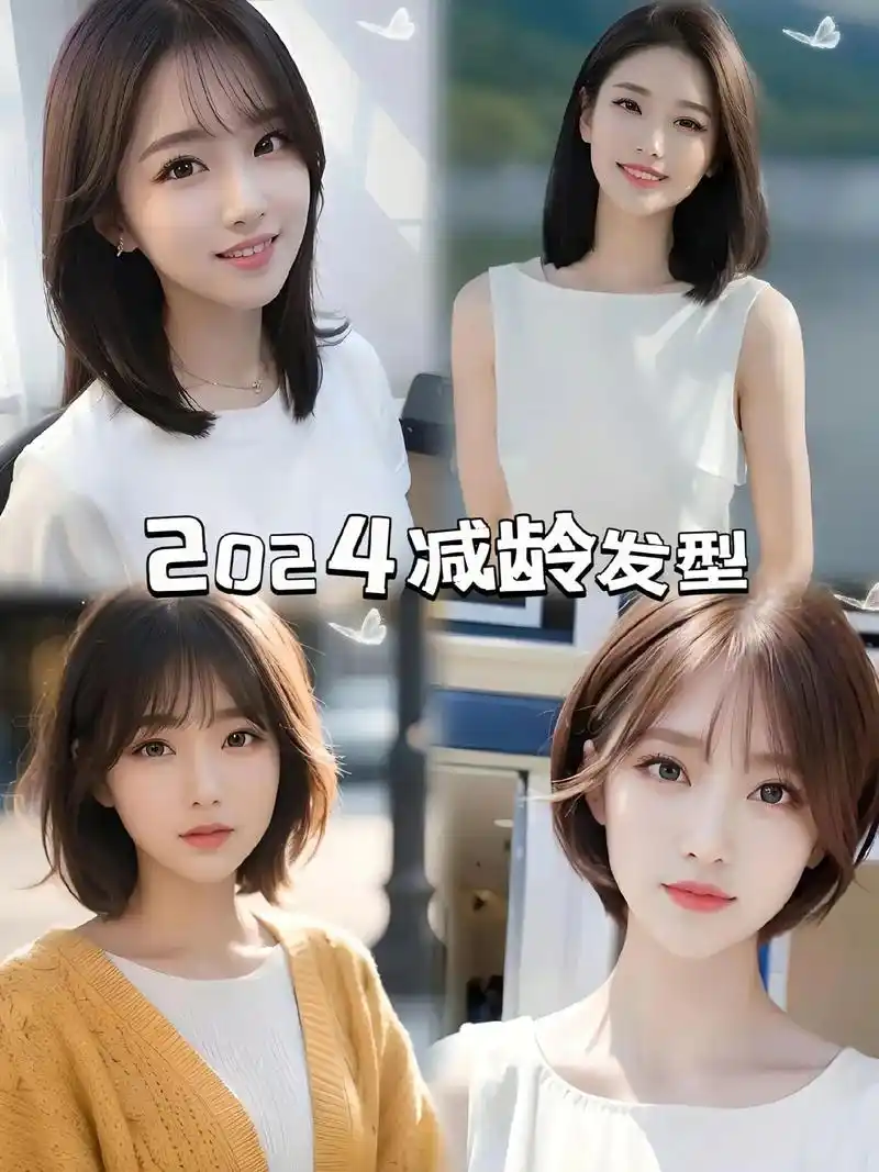 减龄发型