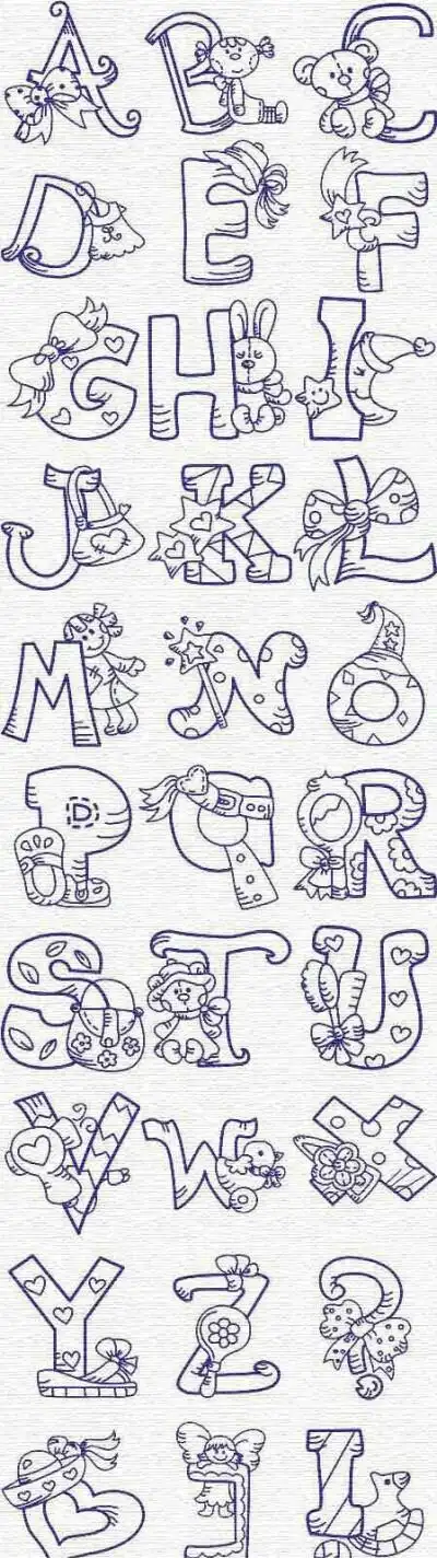 【手绘手帐插画素材】 #手帐# #简笔画# 创意字母字体设计