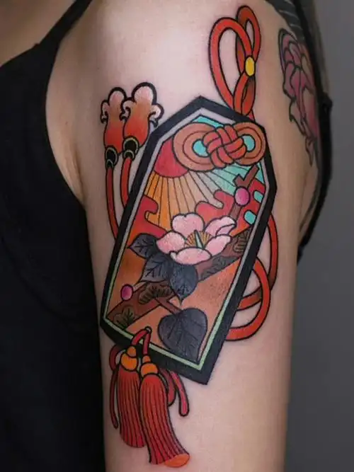 纹身也清新  #日式  #御守