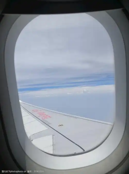 jc航空飞机窗风景