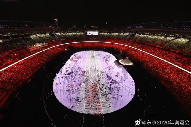 东京奥运开幕式##中国代表团登场