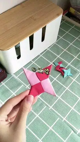 折纸回旋镖折纸教程兴趣爱好手工