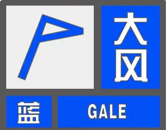 气象灾害预警信号大理市气象台2024年2月21日12时50分发布大风蓝色