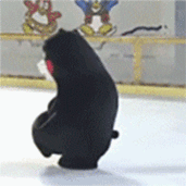 表情包 斗图专用 熊本熊 gif 动图 kumamon 蠢萌蠢萌|ω)ノ