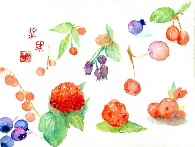 浆果作者深绘娌涂鸦王国