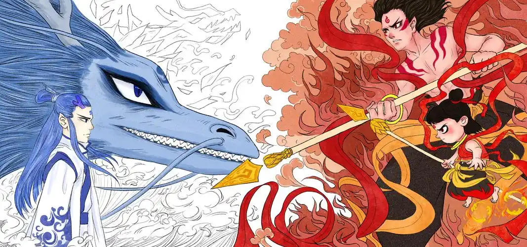 哪吒之魔童降世|插画|创作习作|野比饭 - 原创作品 - 站酷 (zcool)