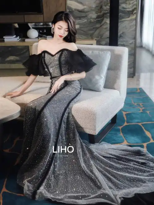 设计师品牌  #高端晚礼服  #鱼尾裙  #高端礼服  #绝美礼服  #明星