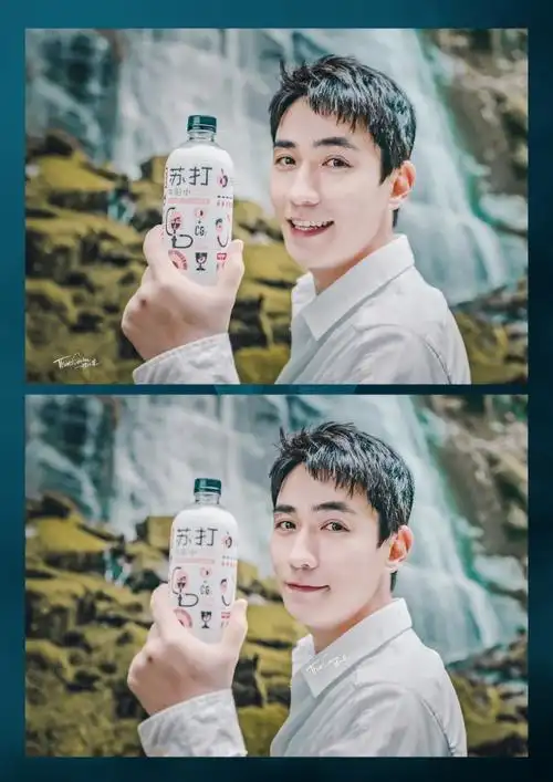 朱一龙代言农夫山泉苏打水##农夫山泉苏打水