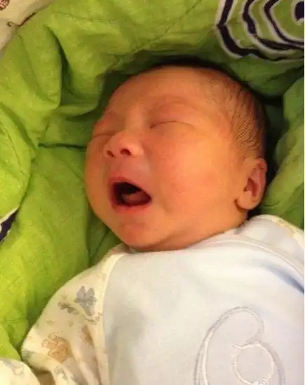 赵忠祥荣升爷爷兴奋报喜倪萍送亲笔画祝贺图