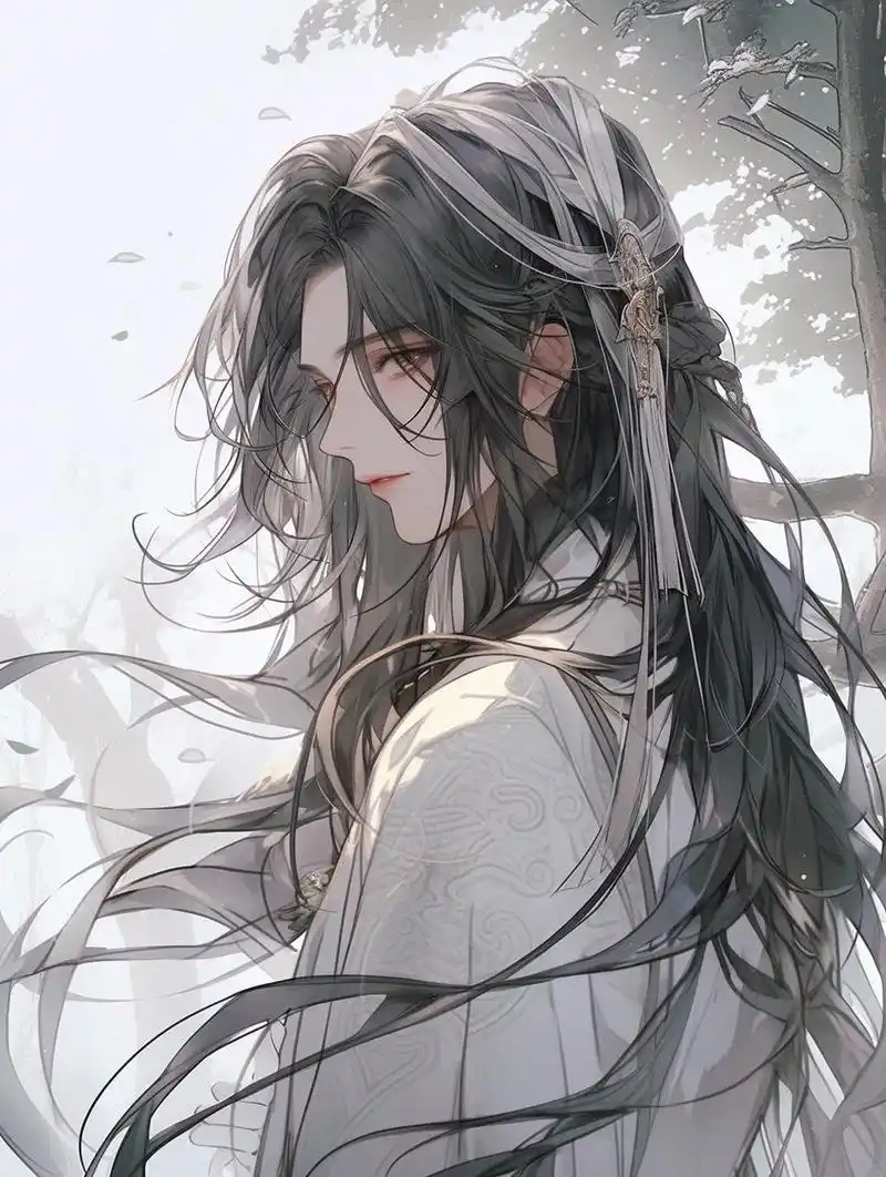 古风长发男主 壁纸 男生头像 男生53