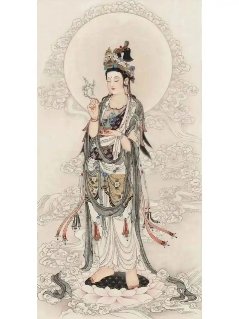 观音菩萨,生日快乐 法喜充满,六时吉祥 吉祥如意,如意吉祥