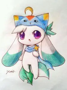 萌萌哒的简笔画大全可爱的小精灵简笔画绘制过程图 幼儿简单的卡通画