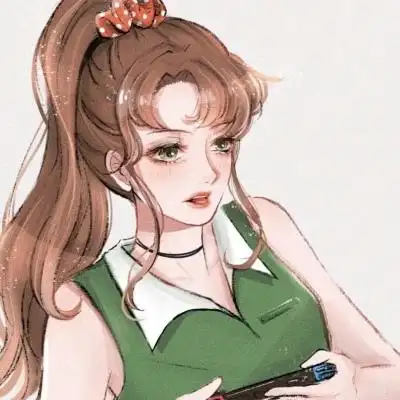 宅在家的美少女战士动漫美女头像