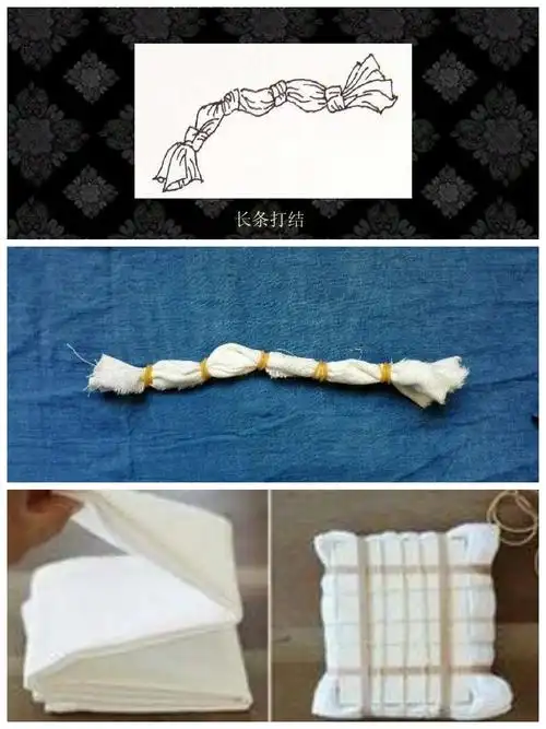 但现在最常见的扎染方法有打结法,捆扎法,折叠法,这些方法可以进行